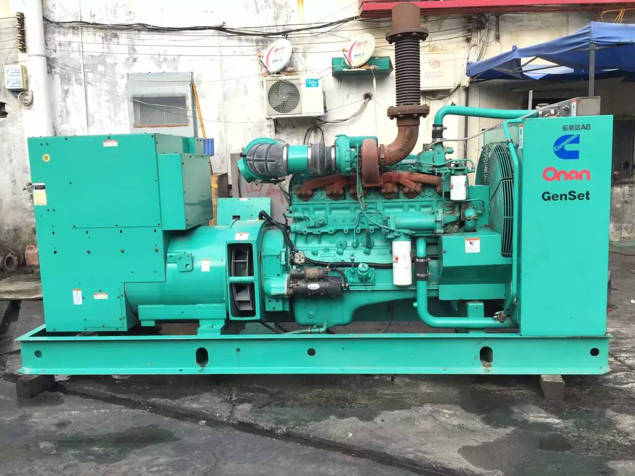 临沭租赁发电机-柴油发电机不正常冒烟的原因